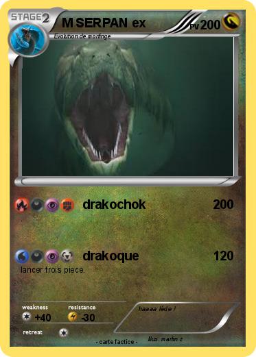 Pokemon M SERPAN ex
