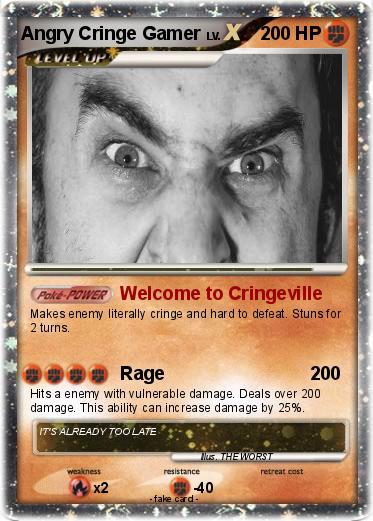 Pokemon Angry Cringe Gamer