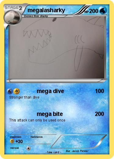 Pokemon megalasharky