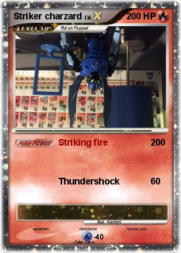 Pokemon Striker charzard