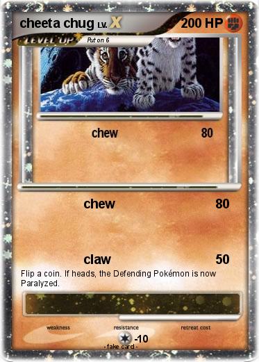 Pokemon cheeta chug