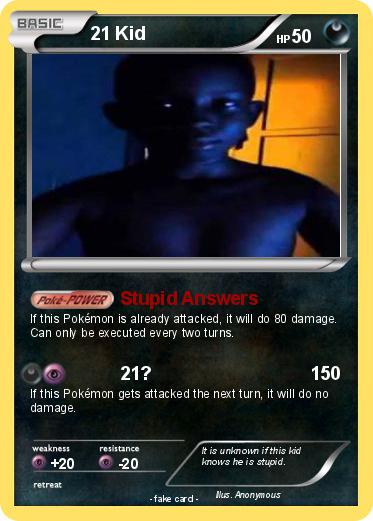 Pokemon 21 Kid