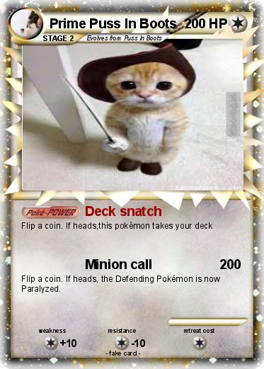Pokemon Prime Puss In Boots