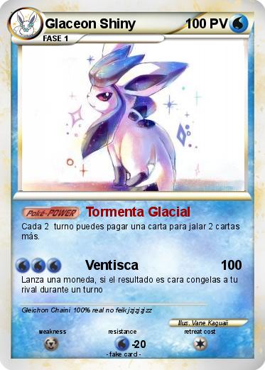 Pokemon Glaceon Shiny