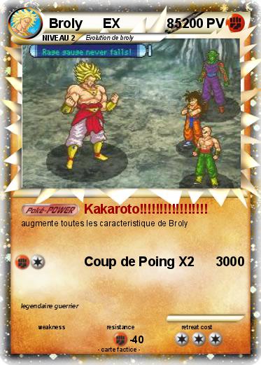 Pokemon Broly      EX             85