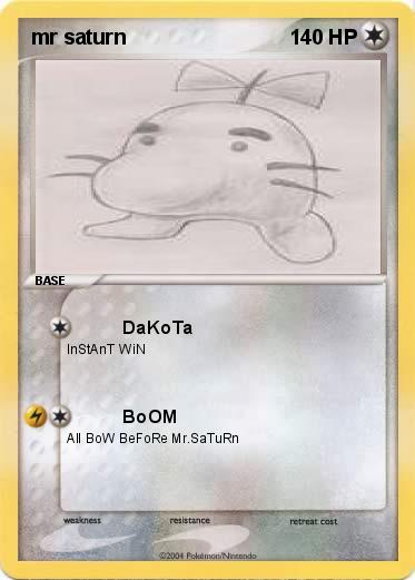 Pokemon mr saturn