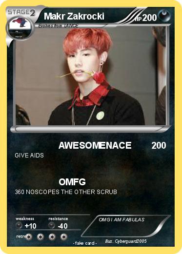 Pokemon Makr Zakrocki