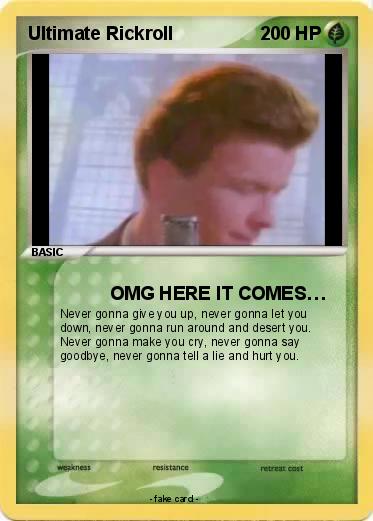 Pokemon Ultimate Rickroll