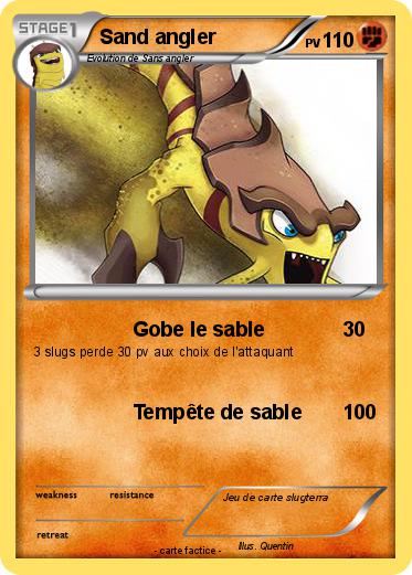 Pokemon Sand angler