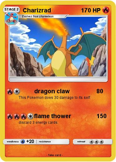 Pokemon Charizrad