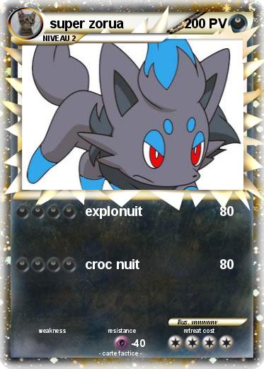 Pokemon super zorua