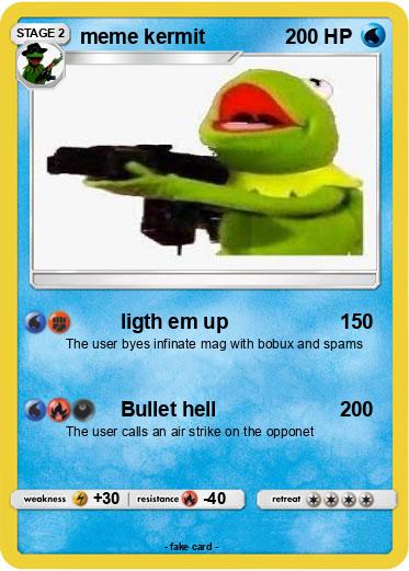 Pokemon meme kermit