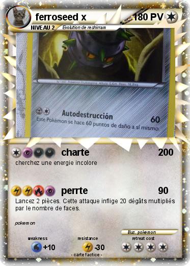 Pokemon ferroseed x
