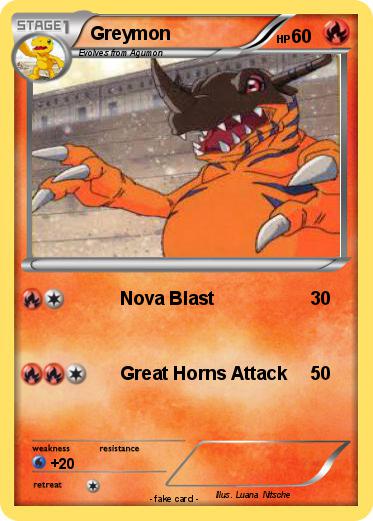 Pokemon Greymon