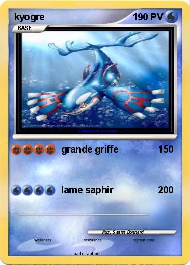 Pokemon kyogre