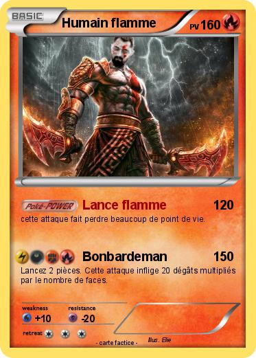Pokemon Humain flamme