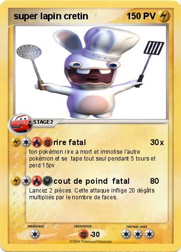 Pokemon super lapin cretin