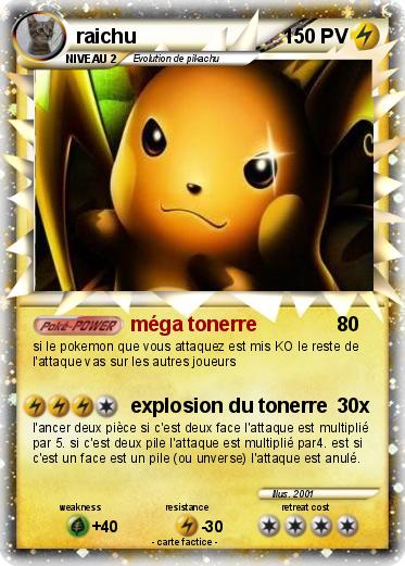 Pokemon raichu