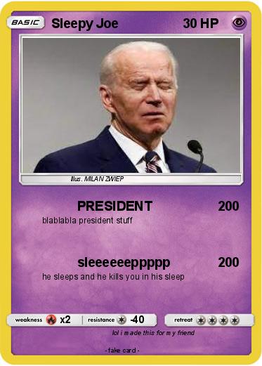 Pokemon Sleepy Joe