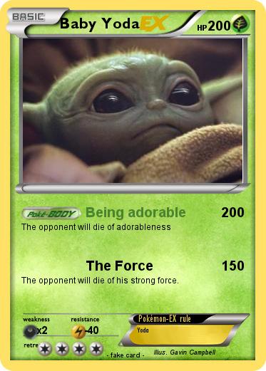 Pokemon Baby Yoda