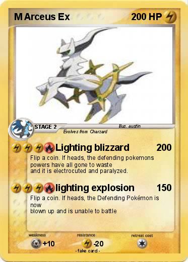Pokemon M Arceus Ex