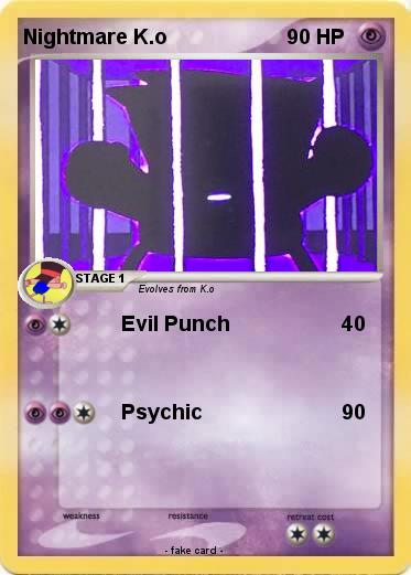 Pokemon Nightmare K.o