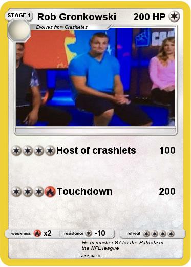 Pokemon Rob Gronkowski