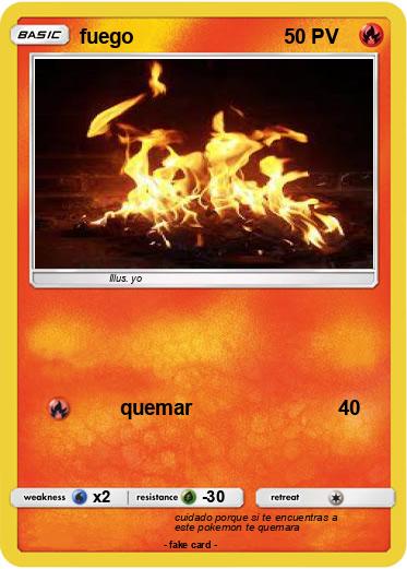 Pokemon fuego
