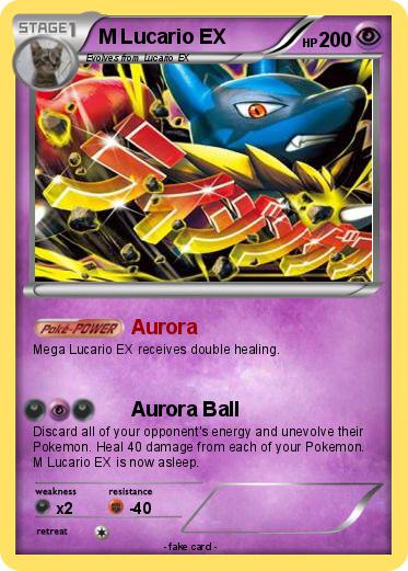 Pokemon M Lucario EX