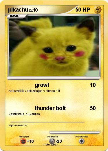Pokemon pikachu