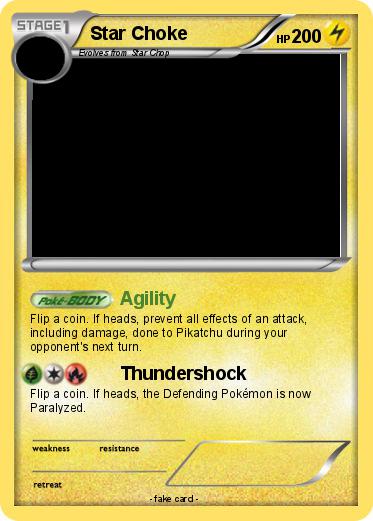 Pokemon Star Choke