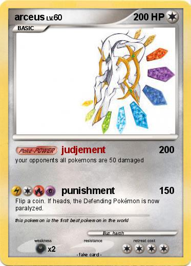 Pokemon arceus