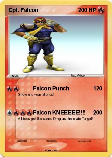 Pokemon Cpt. Falcon