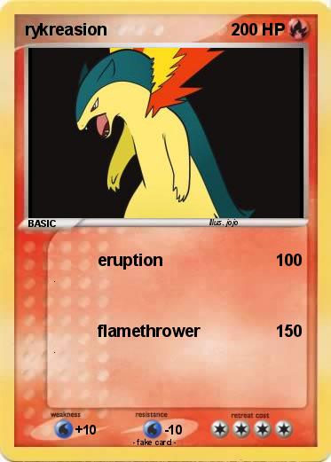 Pokemon rykreasion