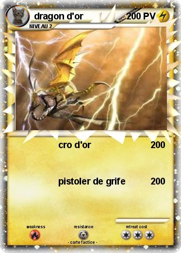 Pokemon dragon d'or