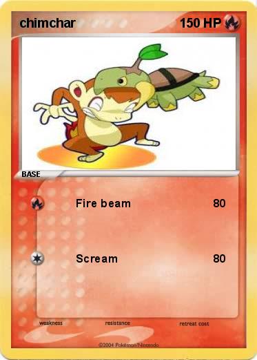 Pokemon chimchar