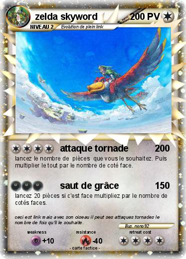 Pokemon zelda skyword