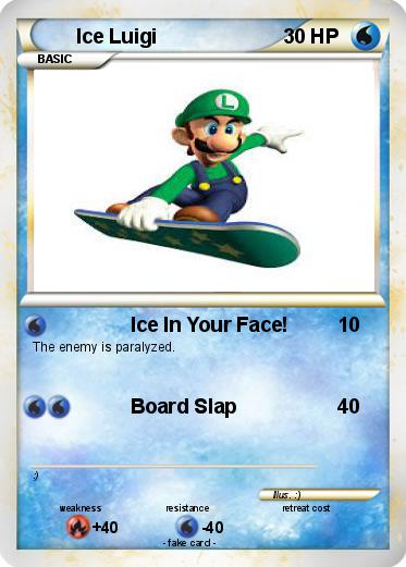 Pokemon Ice Luigi