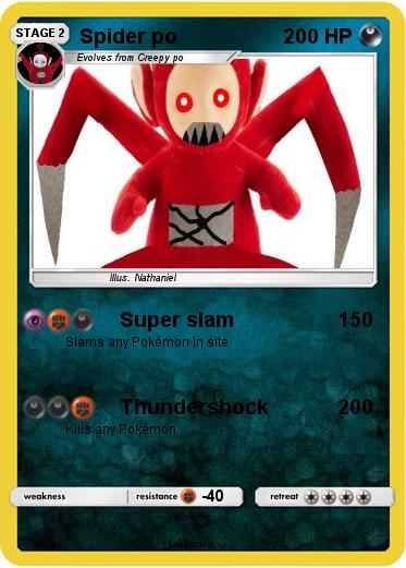 Pokemon Spider po