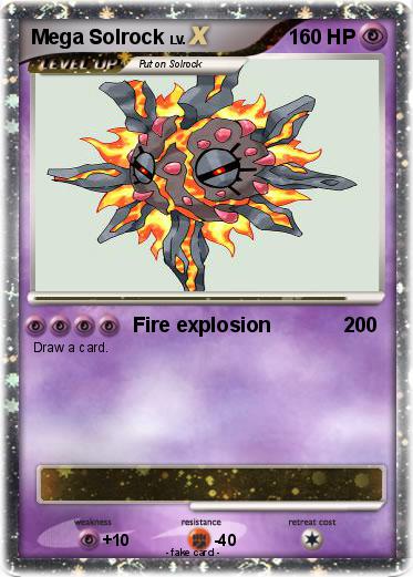 Pokemon Mega Solrock