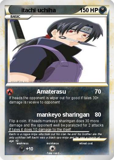 Pokemon itachi uchiha