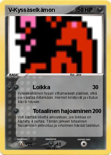 Pokemon V-Kyssäselkämon