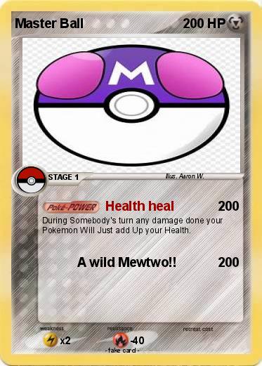 Pokemon Master Ball