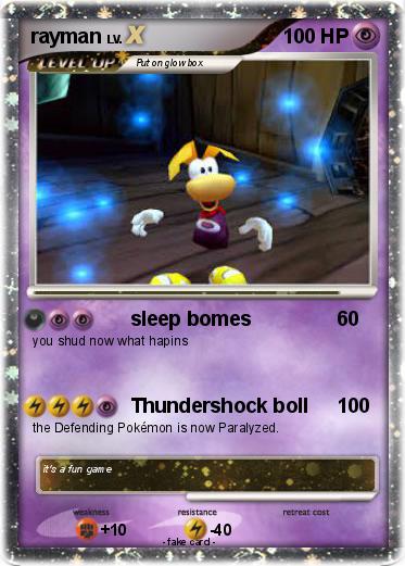 Pokemon rayman