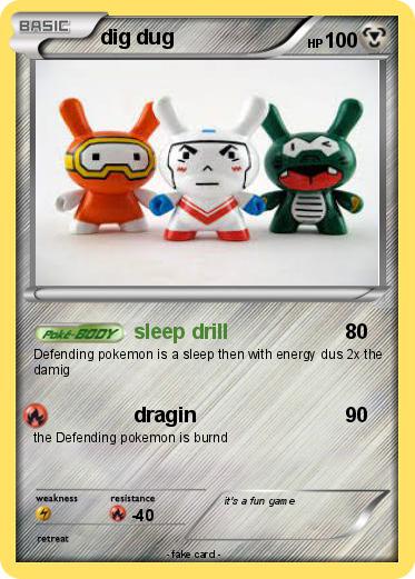 Pokemon dig dug