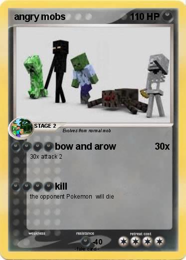 Pokemon angry mobs