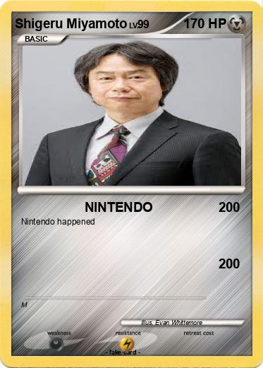 Pokemon Shigeru Miyamoto