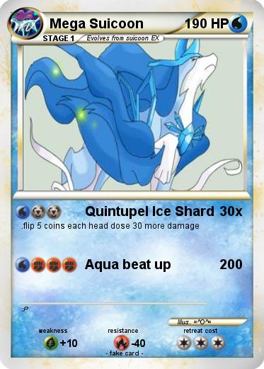 Pokemon Mega Suicoon