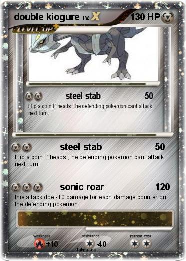Pokemon double kiogure