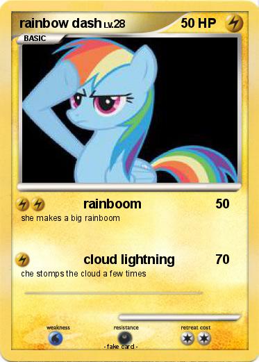 Pokemon rainbow dash